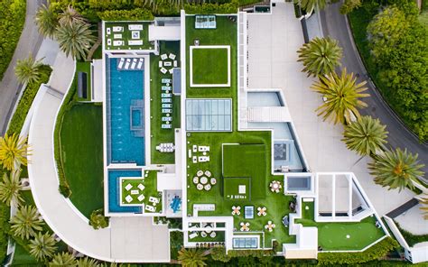 Modern Bel Air Mega Mansion (PHOTOS + FLOOR PLANS).
